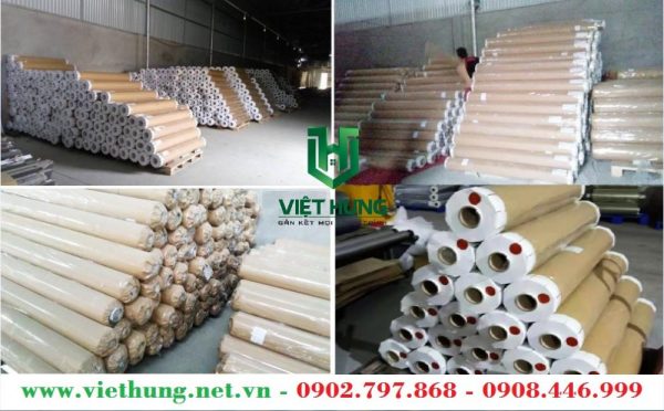 Kho hàng màng nhựa pvc trong suốt dẻo